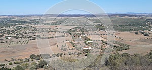 View from Monsaraz, an historic Village in the Alentejo region of Portugal